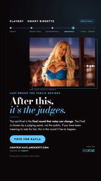 After this it&rsquo;s the judges flyer