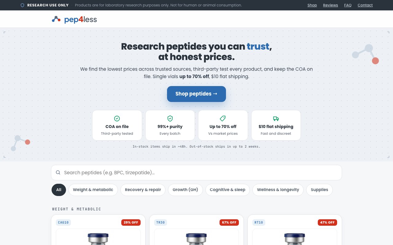 pep4less